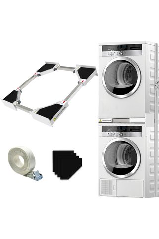 icanPARES Çamaşır - Kurutma Makinesi Ayarlanabilir İstifleme Kiti - Kurutma Makinesi Ayarlanabilir İstifleme K