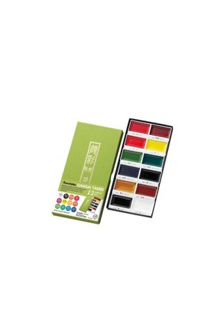 Zig Gansai Tambi Tablet Sulu Boya Seti 12’li
