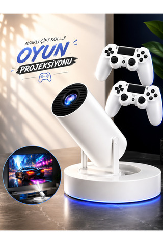 Techroid Ayaklı Çift Kollu Oyun Projeksiyonu