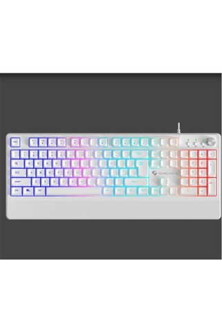 Universal Gameagle GE2008 Frost Blade RGB Membran Beyaz Oyuncu Klavyesi