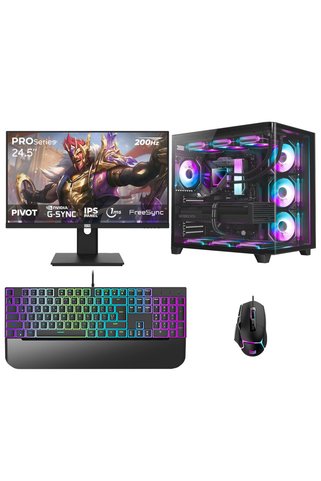 DRAGOS DRx7939 Ryzen 7 5700X 32GB Ram 1TB M2 NVMe SSD 16GB RTX5060Ti 24.5 İnç 200Hz OEM