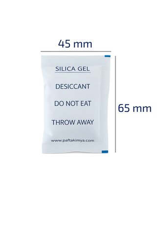 Pafta Kimya Silika Jel 5 GR Beyaz Silika Jel 500 Adet