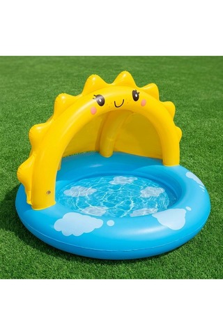 BESTWAY Sunny Days Güneşlikli Çocuk Havuzu 101cm x 97cm x 71cm 52637