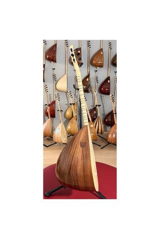 dost müzik Ceviz Kısa Sap Yarı Profesyonel Bağlama