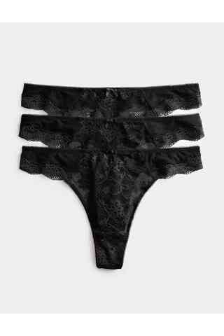 Marks & Spencer 3’lü Dantel Tanga