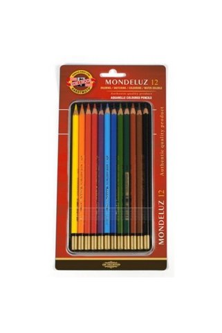 Koh-i Noor Set Aquarel Pencils Sanatsal Suluboya Kalemi 12 Renk 3722