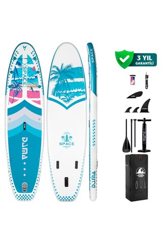 DAMA Space Blue 3.35 11x34x6 Şişme Paddle Board SUP Seti