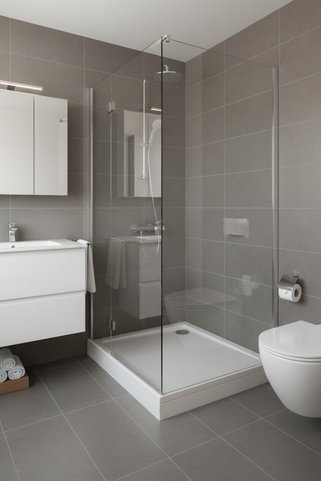 Hygge 110x110 Panelli Kare Duş Teknesi