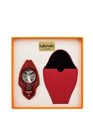 Lubinski Italy Optimus Yaprak Puro Makası Kırmızı Kılıflı (70Ring)