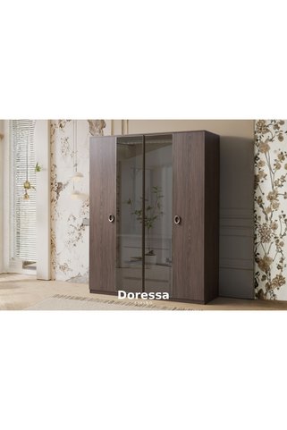 Doressa Living Nora 4 Kapılı Gardırop