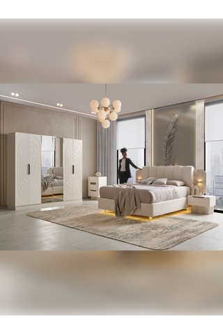 beydüz mobilya %100 MDF MALAGA YATAK ODASI TAKIMI