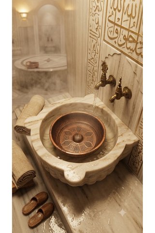 emiryapı BAKIR KURNA HAMAM TASI