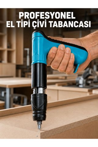 Epilons Profesyonel Manuel El Tipi Çivi Tabancası Ahşap Döşeme Montaj Aleti
