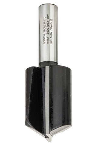 Bosch Standard W ÇiftOluk Düz Freze 12*30*81mm 2608628470