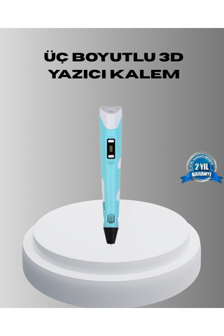 UCUZTEKNO 3D Yazıcı Kalem Taşınabilir FDM Teknolojili ve Çok Amaçlı Kullanımlı