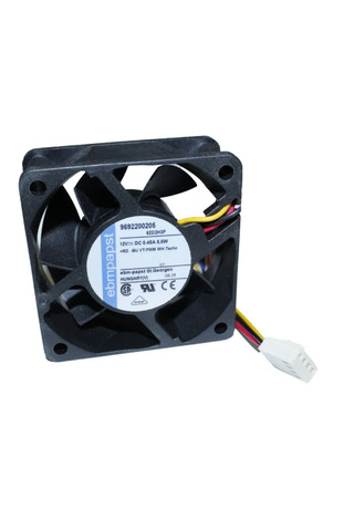 EBMPAPST 622/2H3P DC Soğutma Fanı 12V DC 60x60x25 mm - Bilyalı Rulmanlı / Yüksek Devirli Aksiyel Fan