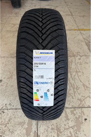 Michelin 205/55R16 91H ALPIN7 23.HAFTA 2026 ÜRETİM (KIŞLIK)