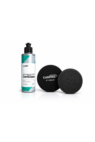 carpro Detail Market Ceriglass Cam Pastası 150 ml ve Cam Keçesi 130 mmSet