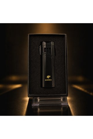 TR Cohiba 4 Torch Pürmüz Gunmetal Puro Çakmağı