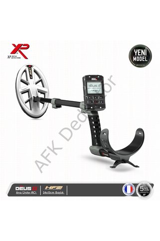 XP DEUS II RC Metal Dedektörü – 24x13 cm HF2 Başlık Altın ve Mikro Hedef Arama