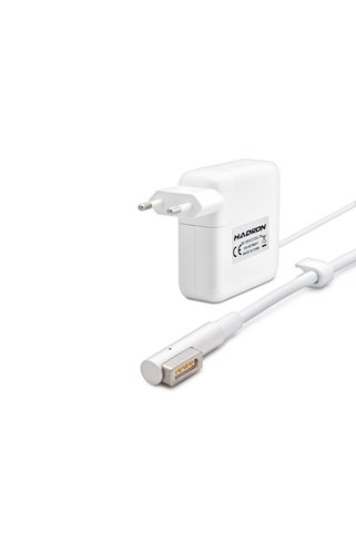 Marsilyan Laptop Adaptörü 60W 16.5V 3.65A L Tip Beyaz HD796