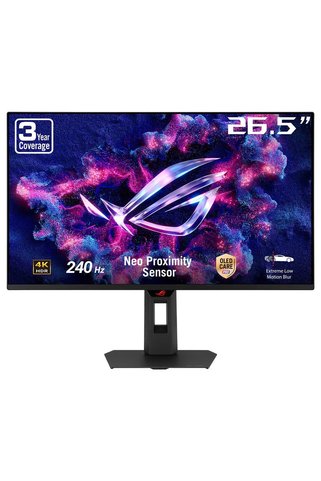 ASUS ROG Strix OLED XG27UQDMS 26.5 inç 240Hz 0.03ms 4K UHD Adaptive Sync Tandem QD-OLED Pivot Gaming Monitör