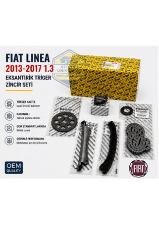 OPAR Fiat Linea 1.3 2013-2017 Triger Zincir Seti Eksantrik Zincir Seti Uyumlu