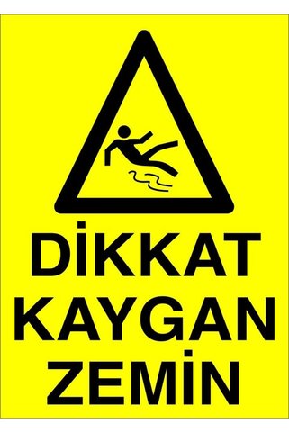 Yıldızan Madinka LR-IS816 Dikkat Kaygan Zemin Uyarı Levhası Madinka 1230993