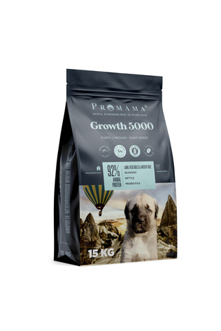 PROMAMA Growth 5000 Puppy Eklem Destekli Yavru Köpek Maması 15 Kg