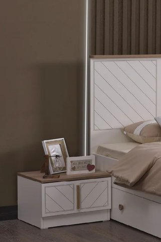 Palmera Oscar Çocuk / Genç Odası Komodin MDF