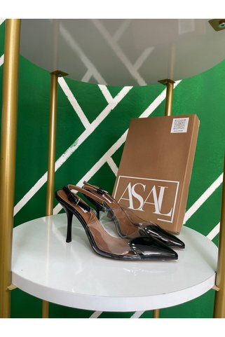 ASAL ayakkabıcılık Tasarım kalp detay stiletto
