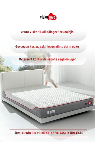 Visko Love Orbital Visco Akıllı Yatak