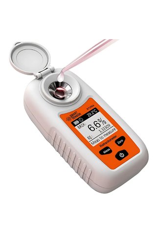 Smart Sensor ST355A Şeker Ölçer Dijital Refraktometre | Meyve Bal Şıra Gıda | 0-55 Brix