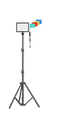 AZT 8 inç 19cm 13 Watt 120 LED Fotograf ve Video Işığı ve 200cm Tripod Vlog Ürün Youtube Canlı Yayın vb