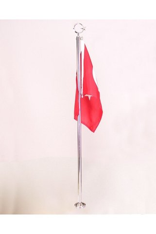bayrakal Şehitlik Direği Paslanmaz Şehit Bayrak Direği