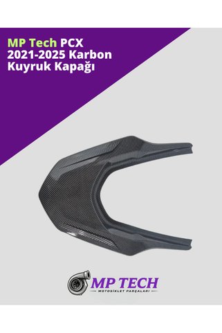 MP Tech PCX 2021-2025 Karbon Kuyruk Kapağı