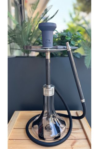 MR EDS Mr.Eds E24 Carbon Siyah Çelik Nargile Takımı & Nargile Lülesi