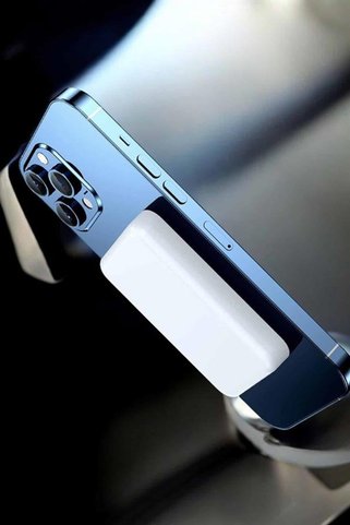 Hsc bilişim Magsafe Kablosuz Batarya Yüksek Performanslı Manyetik Tasarım Hızlı Şarj