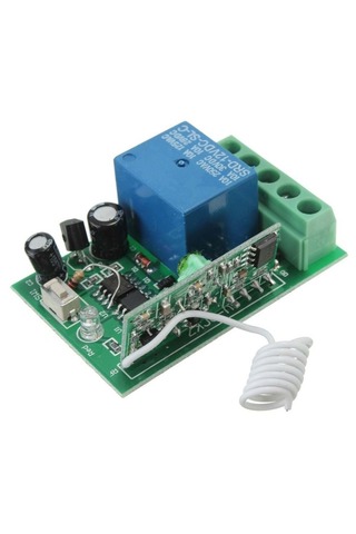 S-GUARD 1 KANAL 433 MHz KABLOSUZ RF ALICILI RÖLE KARTI