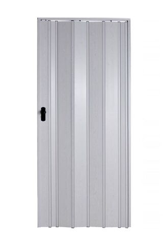 Sarpaş Dekor Sarpaş Akordiyon Kapı 163x248 Akçaağaç Camsız Kalın Kapı Katlanır Akordeon Pvc Anahtar Kilitli