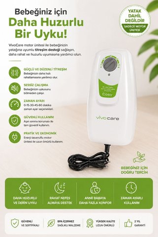 Vivocare Havalı Yatak Motoru- Sessiz ve Ayarlanabilir Motor Ünitesi