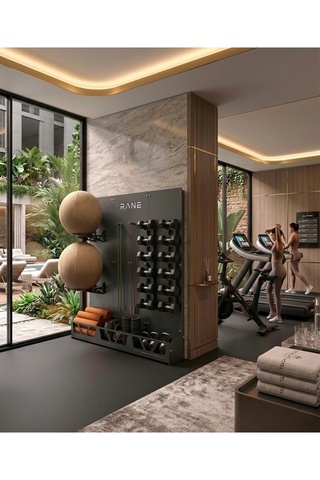 Rane Fitness Equipment Dambıl Pilates Topu Kettlebell Yoga Roller Duvara Monte Özel Tasarım Stand