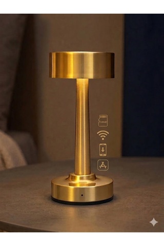 SICAK TAKİP Masa Üstü Lamba Mini Wifi IP Kamera 1080P HD Kalite