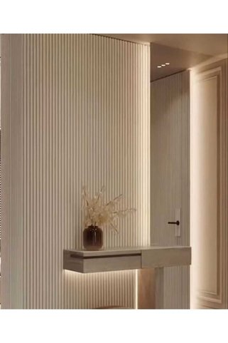 AGT Antalya Yıldız Duvar Lambri Profili Lb 3783 BİANCO