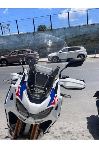 ZEUS MOTOR 2020-2024 Honda CRF1100L Africa Twin Uyumlu L2/l4 Uzun Ön Cam Şeffaf Renk