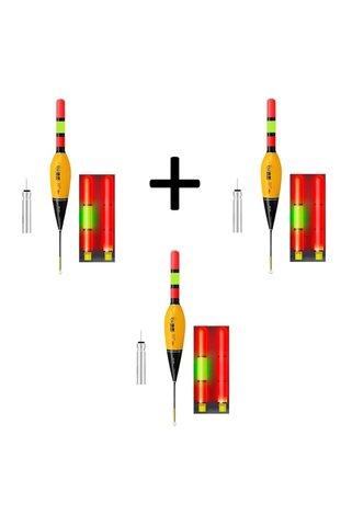 bilteknik Renk değiştiren Işıklı Şamandıra Pilli Şamandıra 20 gr 3'Lü Set