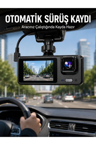 Epilons 3 Kameralı DVR Araç Kamerası – Tam Güvenlik, Tam Kapsama Yeni Nesil