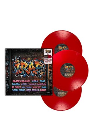 İrem Records iRap (3 Renkli Plak) / Sagopa Kajmer - Ceza - Fuat Kolera - Ayben - Makale - Cash Flow...