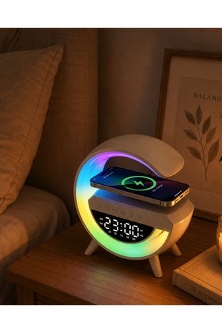 Artepieza co. RGB Işıklı Bluetooth Hoparlör TF Kart ve FM Destekli Kablosuz Ses Sistemi - Lisinya