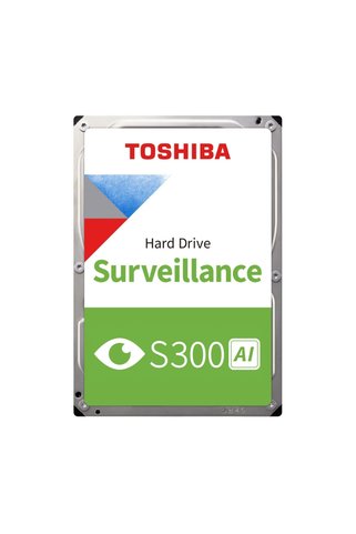 Toshiba S300 AI 16 TB 7200RPM 1024MB 7/24 DVR,NVR için Güvenlik HDD